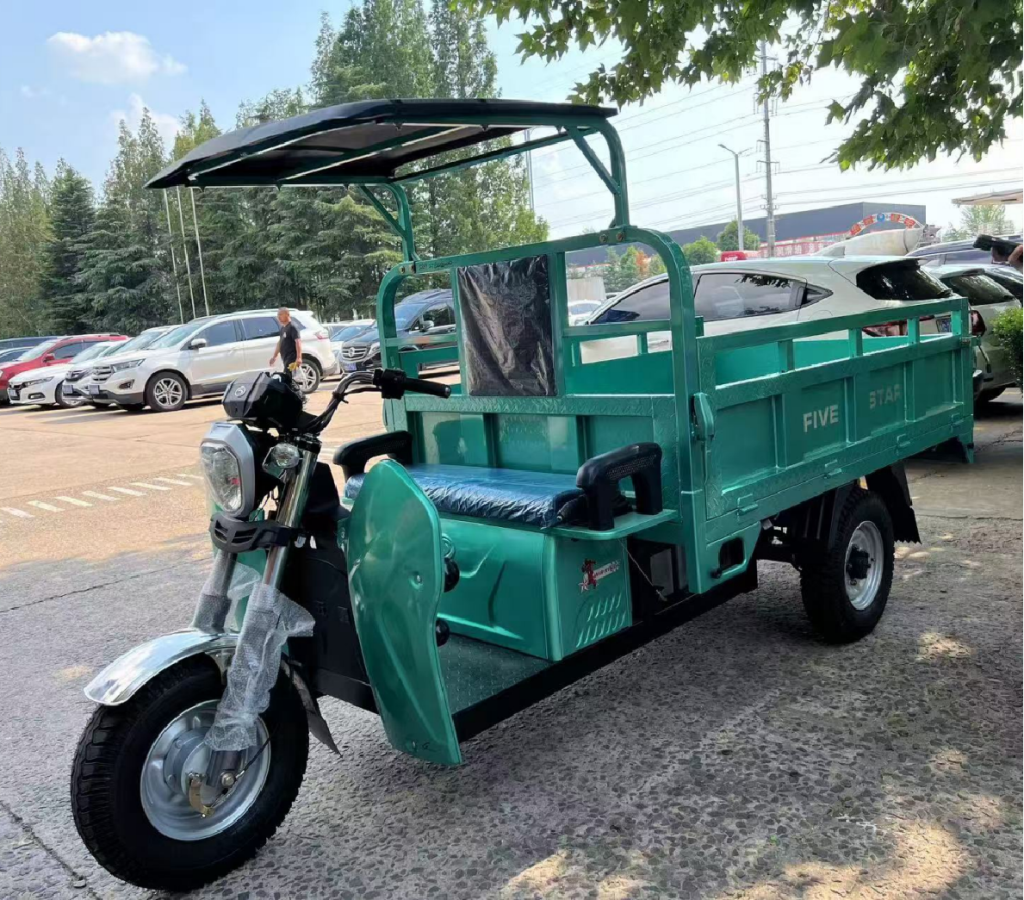 QIAOMI Warrior Cargo - Heavy Duty Electric Cargo Tricycle for Wholesale Export